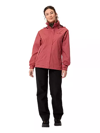 VAUDE | Giacca antipioggia da donna Escape Light | dunkelrot